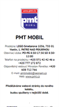 Mobile Screenshot of pmt.cz